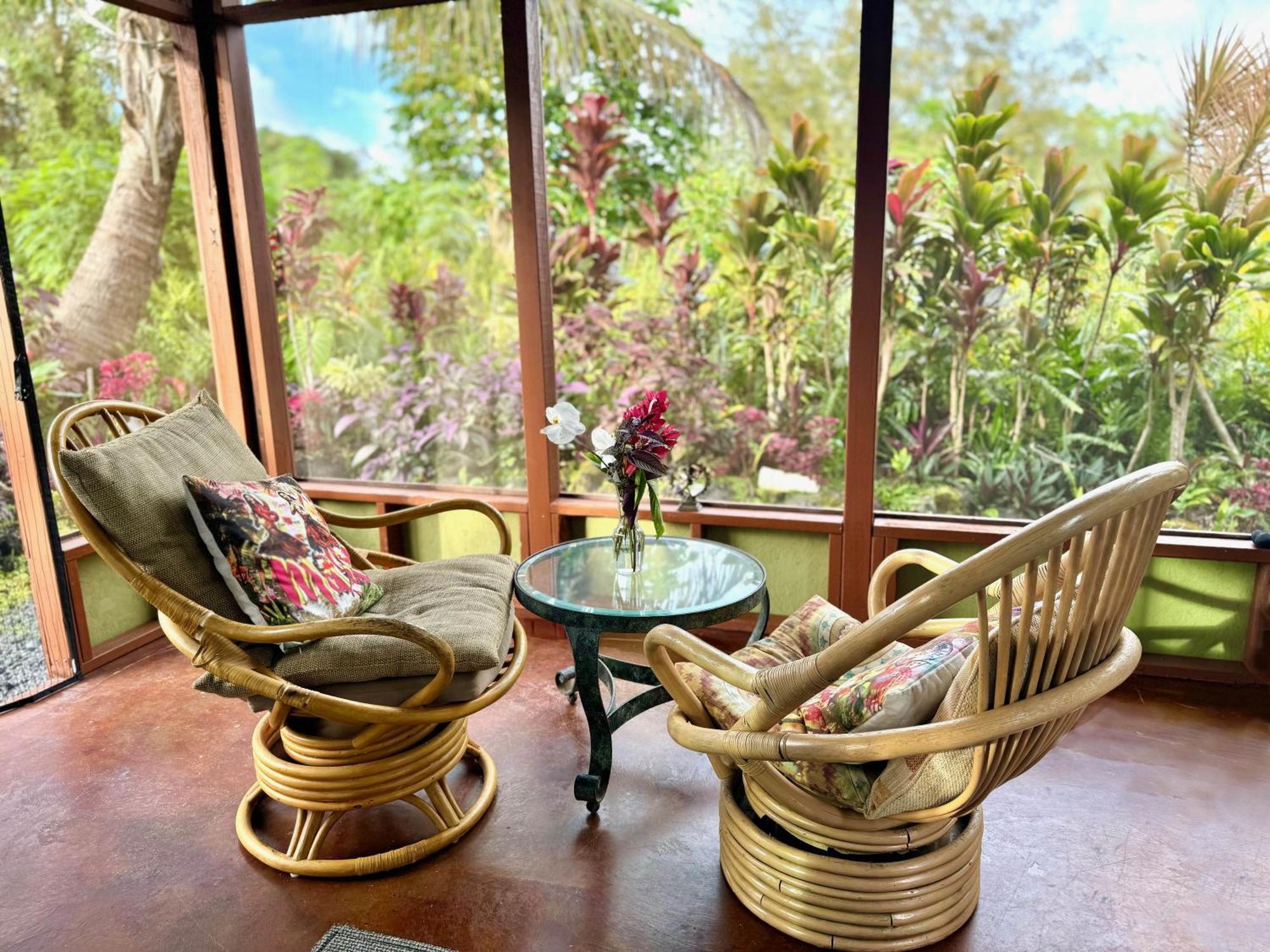 Tropical Zen Bungalow Pahoa Dış mekan fotoğraf