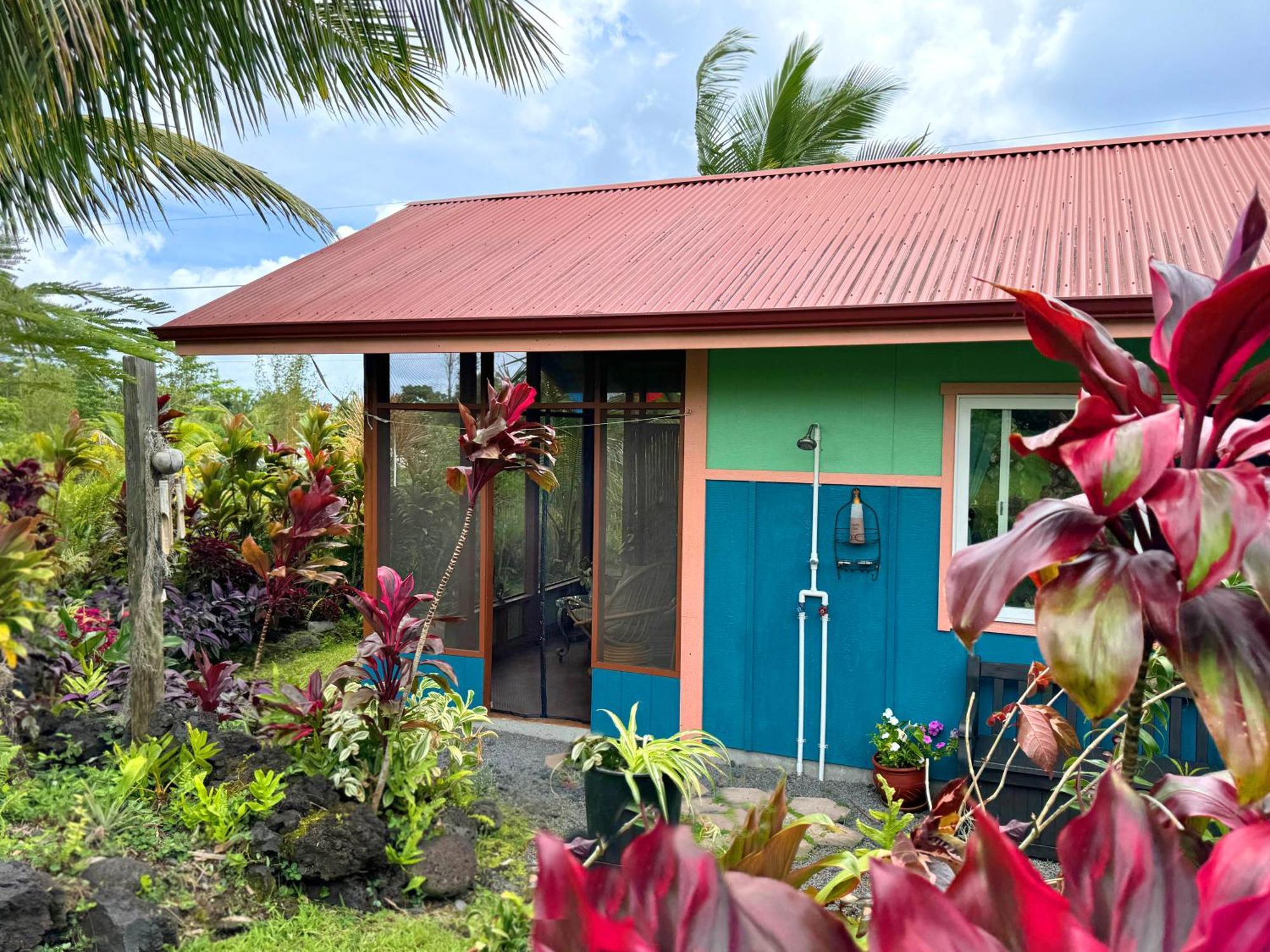Tropical Zen Bungalow Pahoa Dış mekan fotoğraf